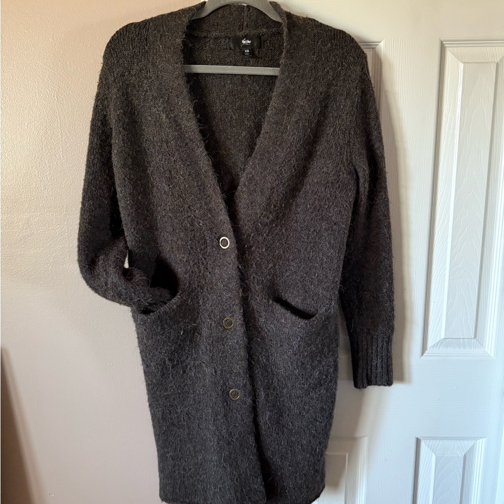Wilfred brown/black Long Cardigan Sweater